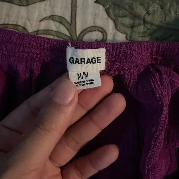 Fuchsia Ruffle Crop Top - Picture 4 of 5